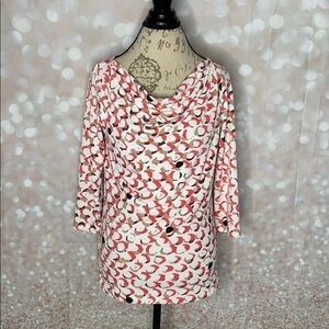 ANN Taylor Factory Cowl Neck Top